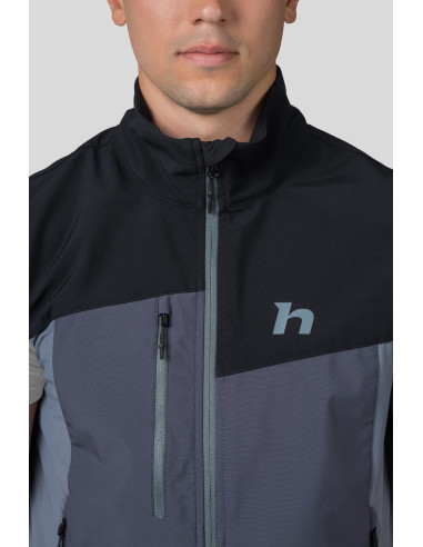 Mens vest CARSTEN VEST anthracite / stormy weather