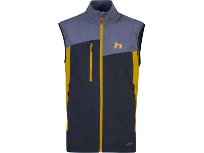 Mens vest CARSTEN VEST india ink / golden palm