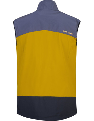 Mens vest CARSTEN VEST india ink / golden palm