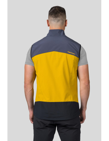 Vīriešu veste CARSTEN VEST Indijas tinte / zeltaina palma