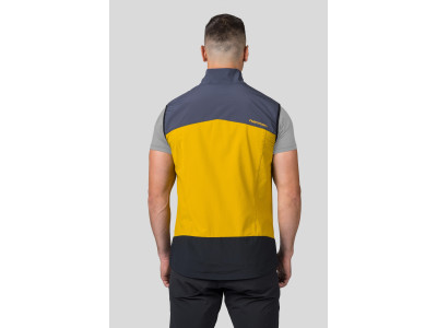Mens vest CARSTEN VEST india ink / golden palm