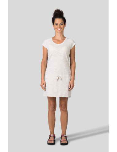 Ladies leisure time dress CATIA II light gray