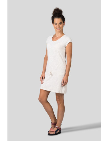 Ladies leisure time dress CATIA II light gray
