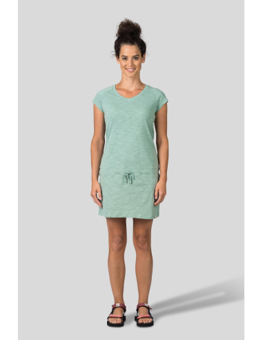 Ladies leisure time dress CATIA II smoke green