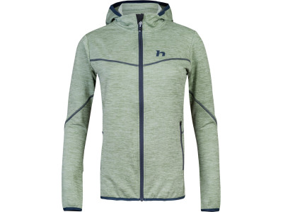 Ladies trekking sweatshirt DAGNYS HOODY basil mel