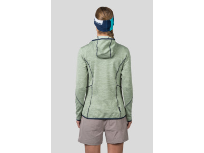 Ladies trekking sweatshirt DAGNYS HOODY basil mel