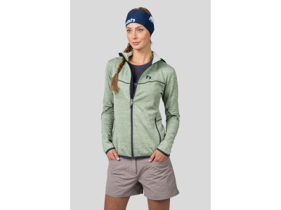 Ladies trekking sweatshirt DAGNYS HOODY basil mel
