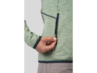 Ladies trekking sweatshirt DAGNYS HOODY basil mel