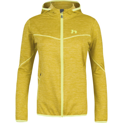 Ladies trekking sweatshirt DAGNYS HOODY citronelle mel