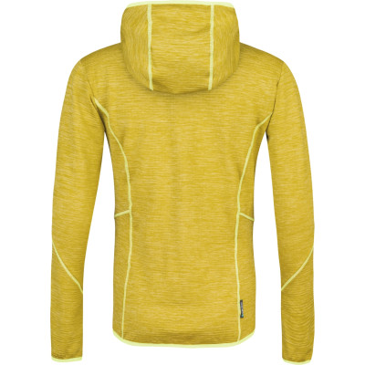 Ladies trekking sweatshirt DAGNYS HOODY citronelle mel 2