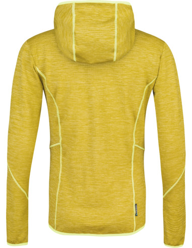 Ladies trekking sweatshirt DAGNYS HOODY citronelle mel