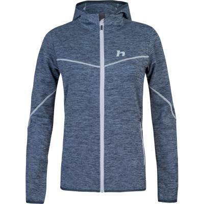 Ladies trekking sweatshirt DAGNYS HOODY india ink mel