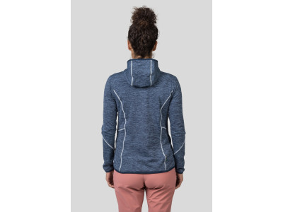Ladies trekking sweatshirt DAGNYS HOODY india ink mel
