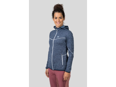 Ladies trekking sweatshirt DAGNYS HOODY india ink mel