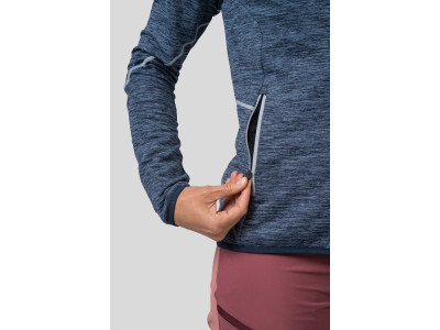 Ladies trekking sweatshirt DAGNYS HOODY india ink mel