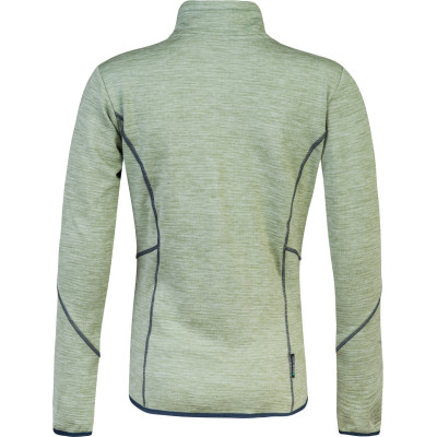 Ladies trekking sweatshirt DAGNYS basil mel 2
