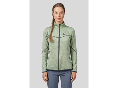 Ladies trekking sweatshirt DAGNYS basil mel