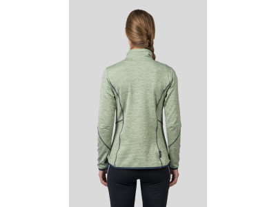 Ladies trekking sweatshirt DAGNYS basil mel