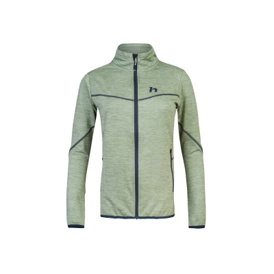 Ladies trekking sweatshirt DAGNYS basil mel