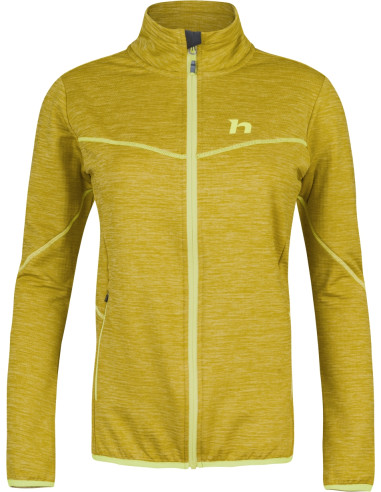 Ladies trekking sweatshirt DAGNYS citronelle mel