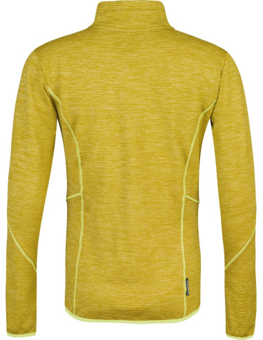Ladies trekking sweatshirt DAGNYS citronelle mel