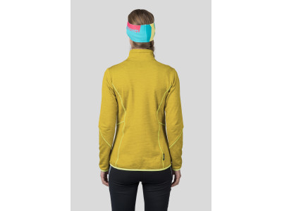 Ladies trekking sweatshirt DAGNYS citronelle mel