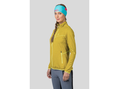 Ladies trekking sweatshirt DAGNYS citronelle mel