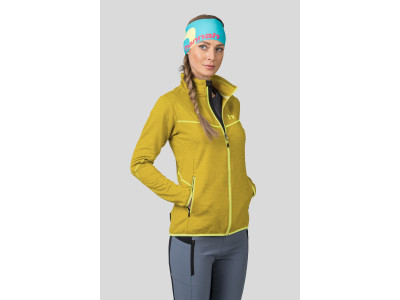 Ladies trekking sweatshirt DAGNYS citronelle mel