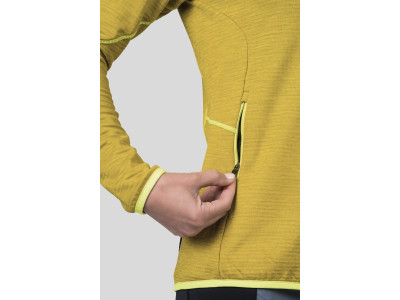 Ladies trekking sweatshirt DAGNYS citronelle mel
