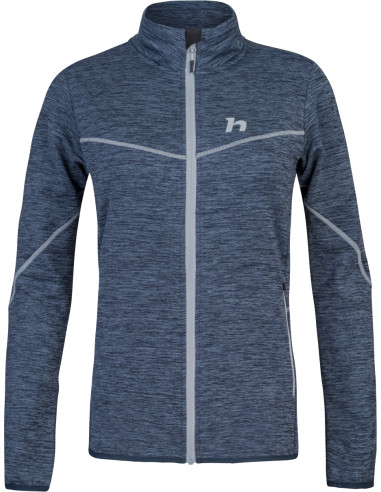 Ladies trekking sweatshirt DAGNYS india ink mel