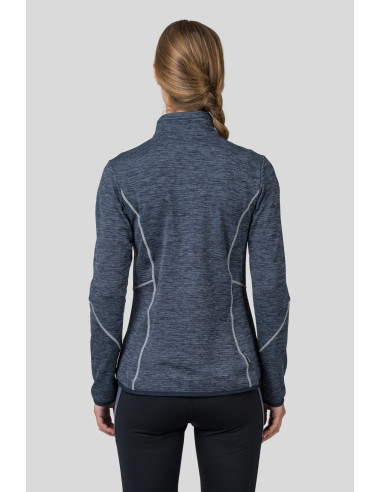 Ladies trekking sweatshirt DAGNYS india ink mel