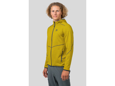 Mens trekking sweatshirt DAMAR HOODY citronelle mel