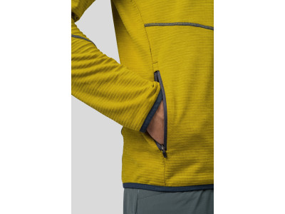 Mens trekking sweatshirt DAMAR HOODY citronelle mel