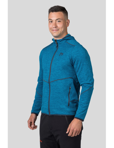 Mens trekking sweatshirt DAMAR HOODY faience mel