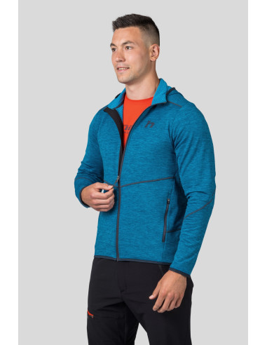 Mens trekking sweatshirt DAMAR HOODY faience mel