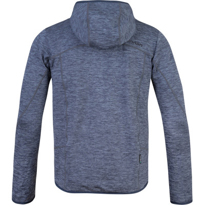 Mens trekking sweatshirt DAMAR HOODY india ink mel 2