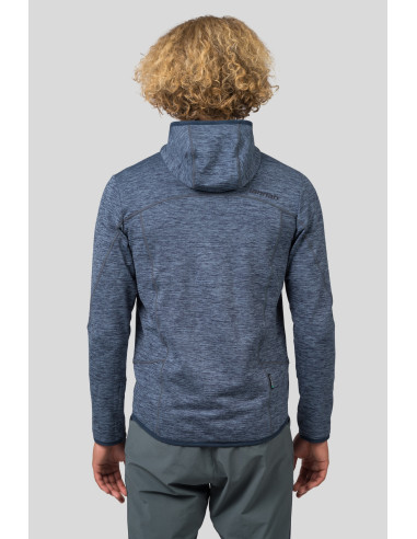 Mens trekking sweatshirt DAMAR HOODY india ink mel