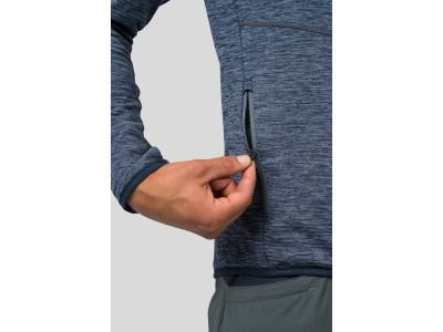 Mens trekking sweatshirt DAMAR HOODY india ink mel