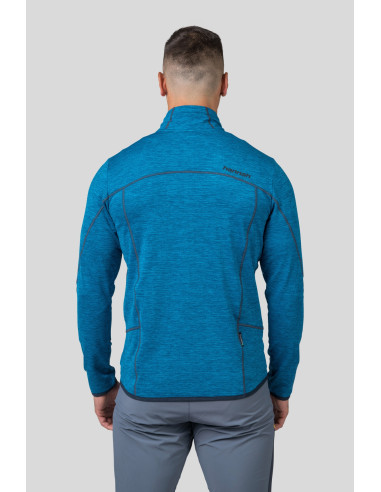 Mens trekking sweatshirt DAMAR faience mel