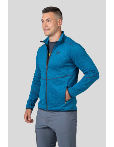 Mens trekking sweatshirt DAMAR faience mel