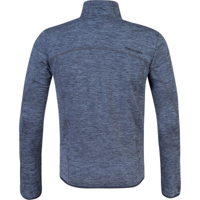 Mens trekking sweatshirt DAMAR india ink mel 2