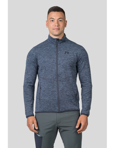 Mens trekking sweatshirt DAMAR india ink mel