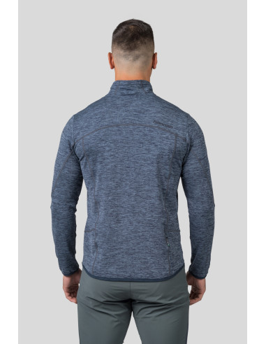 Mens trekking sweatshirt DAMAR india ink mel