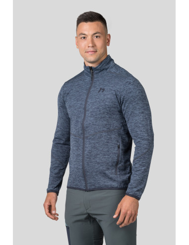 Mens trekking sweatshirt DAMAR india ink mel