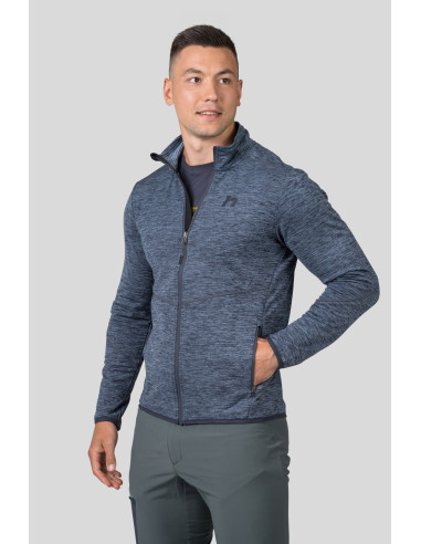 Mens trekking sweatshirt DAMAR india ink mel