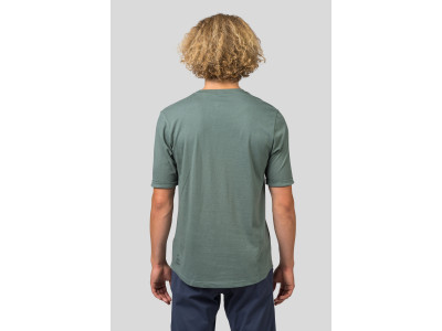 Mens leisure time short sleeve T-shirt FLIT dark forest
