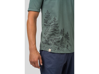 Mens leisure time short sleeve T-shirt FLIT dark forest
