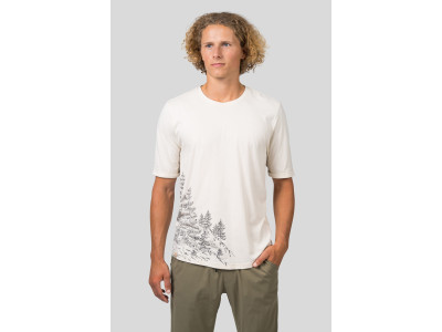 Mens leisure time short sleeve T-shirt FLIT light gray