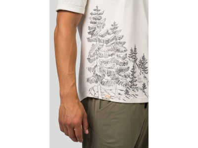 Mens leisure time short sleeve T-shirt FLIT light gray