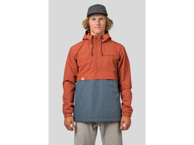 Mens jacket FOUNDER mecca orange / balsam green